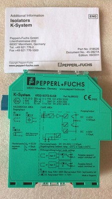 1PC Pepperl+Fuchs KFD2-SOT2-EX1.LB Safety Barrier KFD2SOT2EX1LB Free shipping