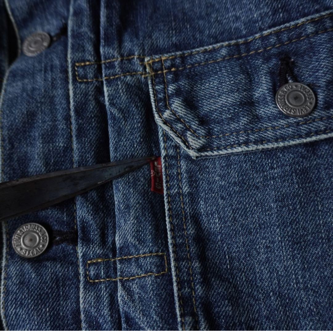 71507XX 2nd 90s Levi's bigE Size 38 Made in Japan Reprint