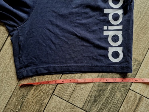 Men's Adidas Navy Lightweight Jersey Sweat Shorts - Size 2XL - Roomy - 42W - Picture 14 of 14