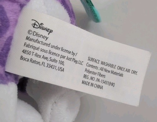 Disney Elena of Avalor Leopard Zoom Blue, Pink and Purple Winged Plush 6" - Picture 14 of 22