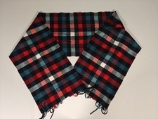 Viscose And Cashmere Tartan Plaid 65" Scarf