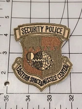 Original US Air Force Security Police Eastern Space Missile Center Cut Edge 3885