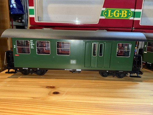 LGB DB passenger train set, 4 cars, 4 axles, in box, in mint condition ! - Bild 7 von 24