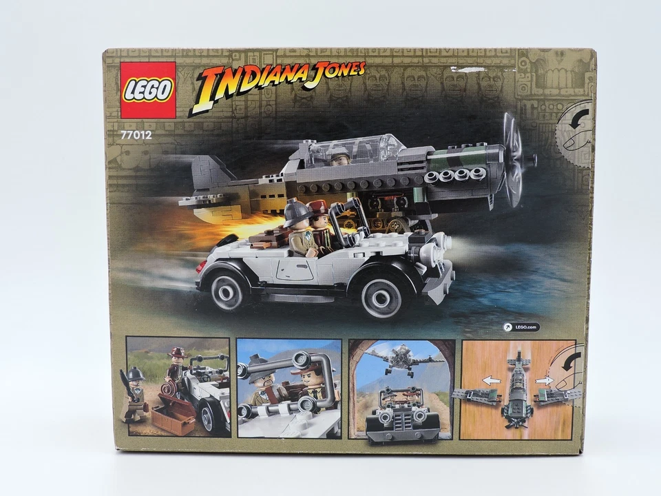 77012 Fighter Plane Chase LEGO Indiana Jones 2023 Caja SELLADA Juego de nueva construcción Foto 3 de 4