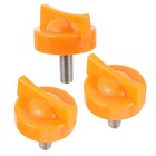 3 Pcs Juicer Screw Accessories Lemon Squeezer Automatic Orange Remover Flat