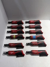 [LOT OF 12] MILWAUKEE M12 12V CORDLESS RATCHET TOOL - MIXED SIZE - [FOR PARTS]