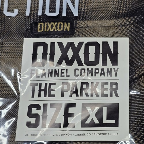 DIXXON FLANNEL - PARKER Flannel Shirt - Men's XL - Picture 8 of 12