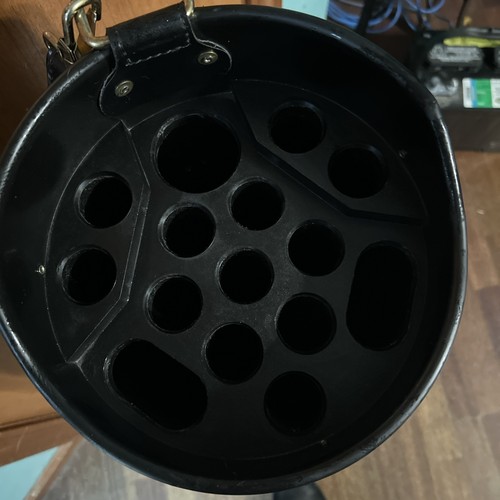 Wilson: Borsa per carrello da golf 15 vie in ecopelle nera: Made in USA: Ottime condizioni. - Foto 5 di 8