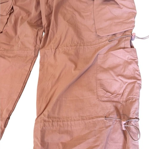 HALARA Pull On Cargo Parachute Pants Elastic Hem New With Tags Women’s XS Pink - Picture 4 of 8