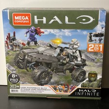 Mega Construx Halo UNSC Razorback Blitz Set 303 Pcs, New Sealed