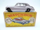 VINTAGE MATCHBOX LESNEY No.44b ROLLS ROYCE PHANTOM V IN ORIGINAL BOX 1964