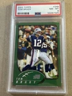 2002 Topps TOM BRADY PSA 8 NM #248 Patriots 2nd Year Card