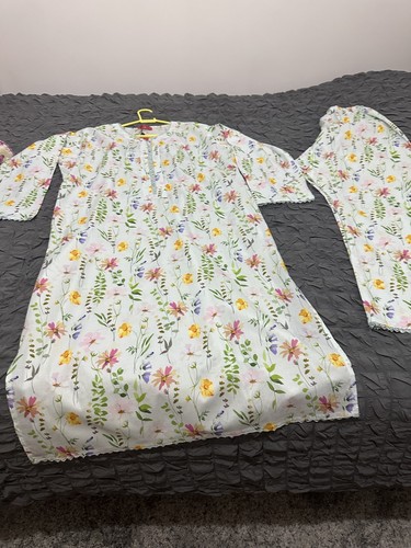 junaid jamshed cotton lawn suit xl /large  - Picture 3 of 9