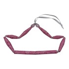 Christmas Ornament Personalized Princess Crown Paper Bead Pink Handmade #111