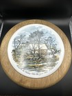 Wooden Trivet With Ceramic Tile Old Grist Mill