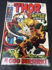 Mighty Thor #166 Marvel Comics 1969 2nd Full Appearance Adam Warlock 1