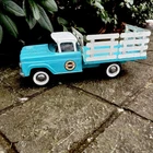 NyLint 4500 Ford Ranch Truck 14 In Turquoise blue Very Nice Tonka Pickup Vtg🔥🔥