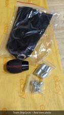 For Mitsubishi 5 Speed Lancer Eclipse Evo Shift Knob Red Stitching Suede G1n