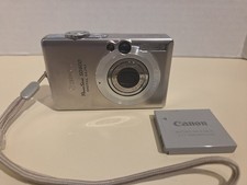 Canon PowerShot SD600 Digital ELPH 6.0MP Compact Camera Works Needs Battery