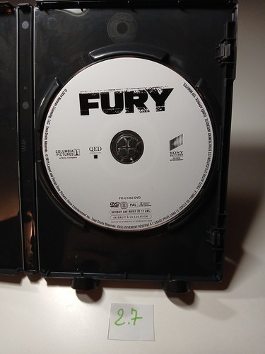 Dvd Fury - Brad Pitt / En Bon État - Foto 3 di 3