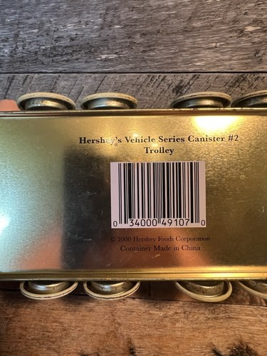 Hersheys 2000 Transit Co Series Trolley Canister - Picture 7 of 11