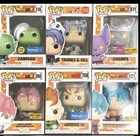 Funko Pop Lot of 6  Dragon Ball Z (Zamasu Trunks Goku black Champa Goku)