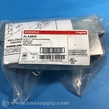 Wiremold ALA4806 Cover Clip Fitting Box of 4 FNOB