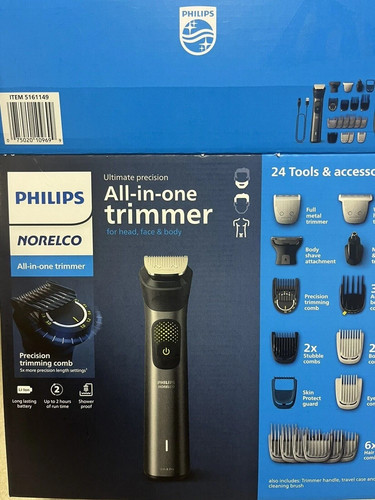 Philips Norelco Tout en Un Tailleur pour Tête ,Visage & Corps MG9525/40