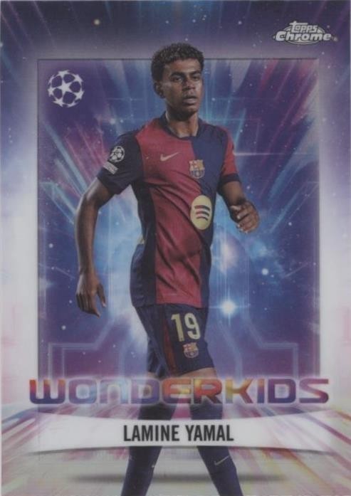 ラミン・ヤマル　topps ワンダーキッズ　50シリ 24-25 Topps LAMINE YAMAL ヤマル WONDER KIDS - メルカリ
