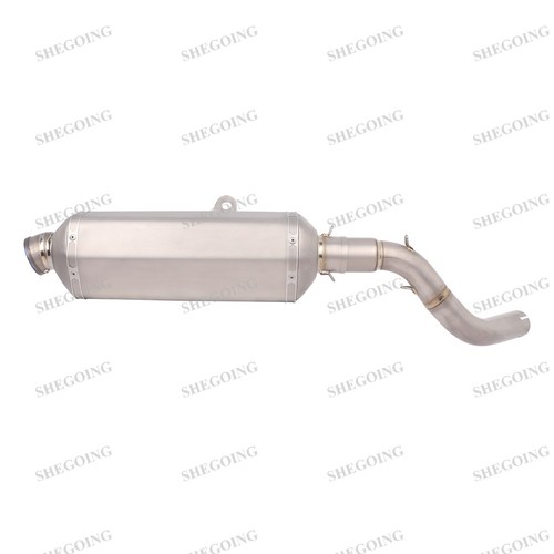 Slip On For CFMOTO 700MT Motorcycle Exhaust Escape System Titanium 700MT Exhaust - Picture 3 of 6