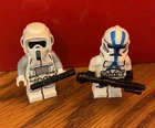 LEGO Star Wars Imperial Scout Trooper Mandalorian & 501st Legion Clone Trooper