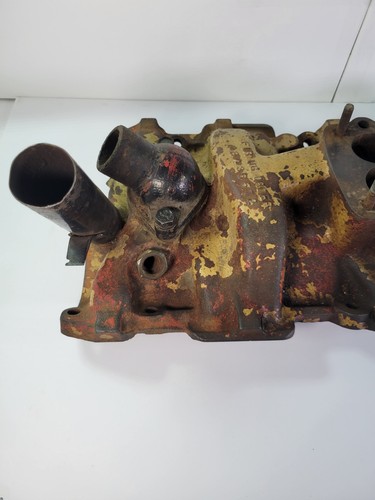 1960'S V8 283 170 195HP 2bbl Intake Manifold 746826 IMPALA GM 2 Barrel Chevy - Picture 8 of 24