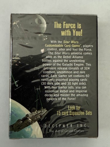 STAR WARS - CCG - 60 card Starter Set - unlimited Edition - neu - Bild 2 von 2