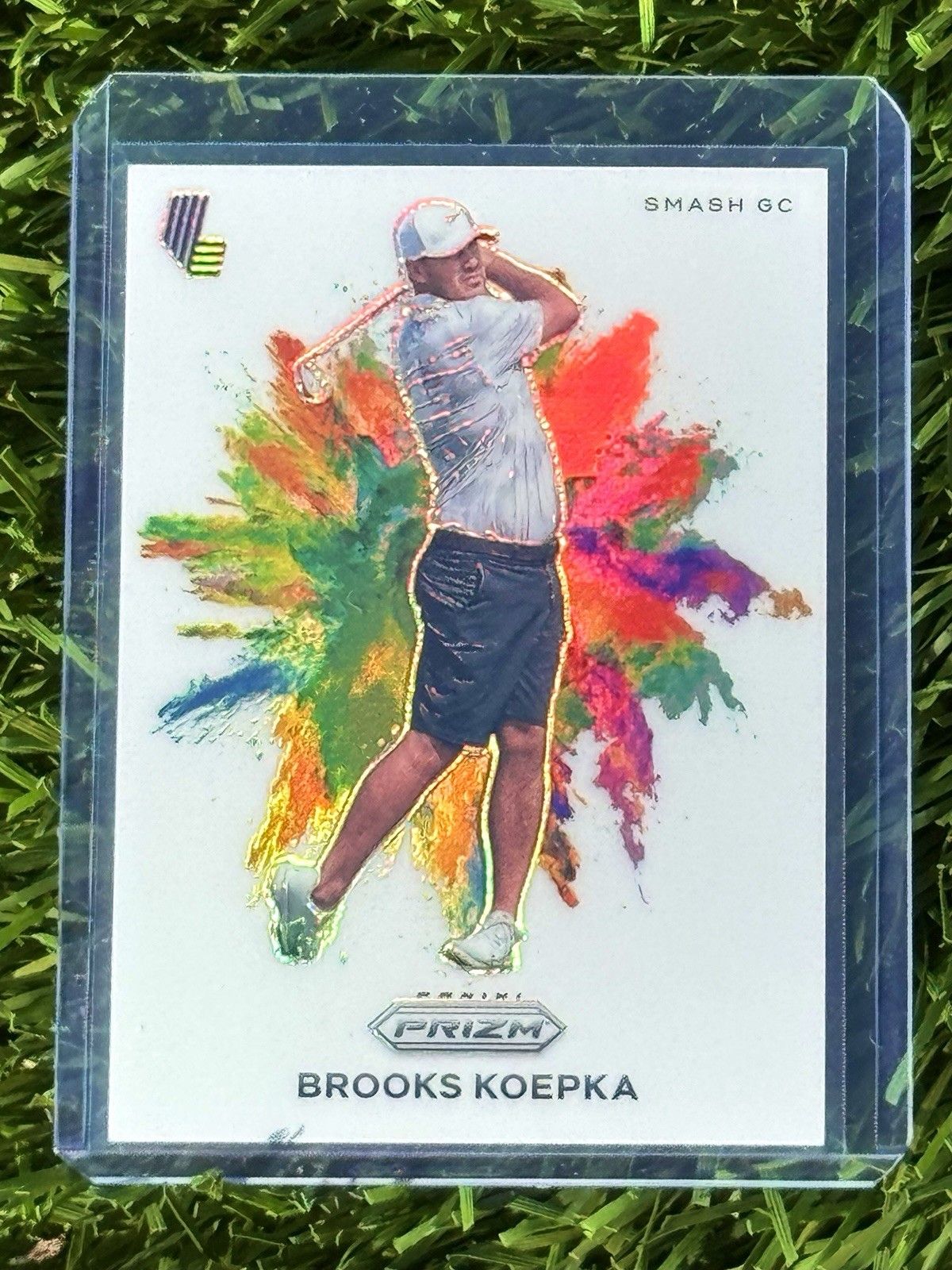2024 Panini Prizm LIV Golf Brooks Koepka Color Blast Case Hit Smash GC