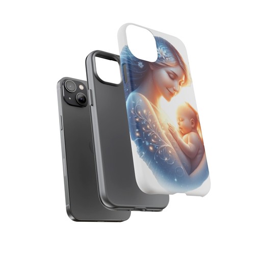iPhone Tough Cases: Mother's Love Phone Case with Baby Design - 第 76/131 張圖片
