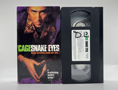 9-VHS LOT Nicolas Cage Rock Snake Eyes 60 Seconds Con Air 8mm Raising Arizona - Picture 9 of 24