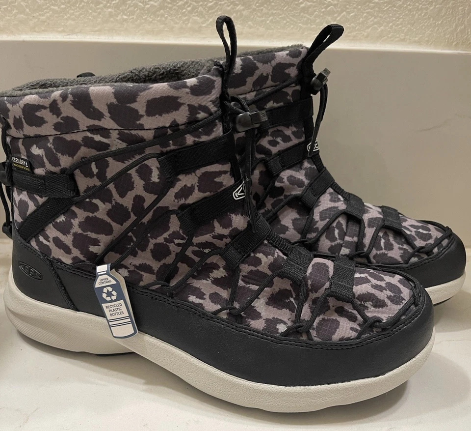 Keen Uneek 动物印花 9 码防水短靴 — 第 2/4 张图片