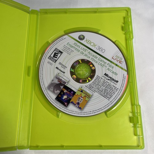 Xbox Live Arcade Game Pack 360 Lumines Geometry Wars Bomberman Live. No Manual. - Picture 3 of 5