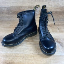 Dr. Martens Black 8 Hole 1460 Boots Men's US 9 Women's 10
