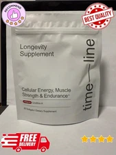 Time-Line Mitopure Urolithin A 500mg – 60 Softgels – Longevity Supplement –07/27
