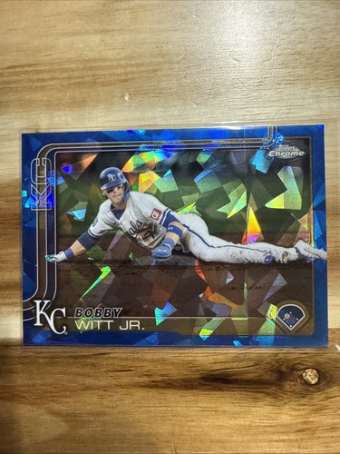 2025 Topps Chrome Sapphire Bobby Witt JR Image Variation