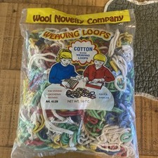 Wool Novelty Company Nylon Weaving Loops 422 16 oz Bag Assorted colors