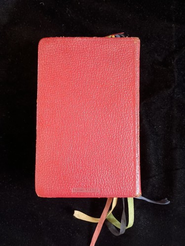 Vintage Staint Joseph Daily Missal Confraternity 1959 Red Leather Cover Book - Imagen 4 de 24