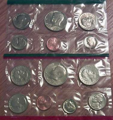 1990 P/&D United States 12 Coin BU Mint Set as Issued In OGP W// Envelope /& COA