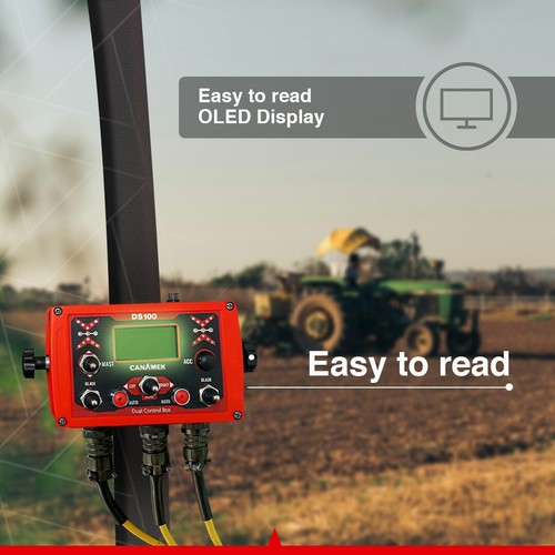 CANAMEK Dual Laser Land leveling system & Power Mast - Picture 4 of 7