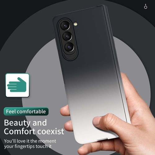 360-Grad-Schutz HandyHülle Farbverlauf Für For Samsung Galaxy Z Fold 5 4 3 - Picture 11 of 37