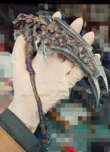 Accesorios personalizados de armas falciformes soldado 1/12 Darksiders para apoderarse del alma - Imagen 6 de 8