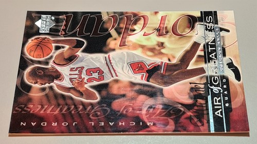 MICHAEL JORDAN # 143 AIR OF GREATNESS 1999-00 Upper Deck EN N.Mint-Mint Vintage - Bild 2 von 3