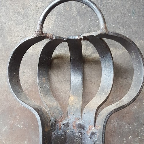 Gothic Black Iron 5 Arm Metal Wall Sconce Taper Candle Holder 19.5" VTG Goth - Picture 10 of 12