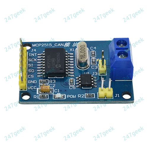 π¬π§ Arduino CAN BUS Transceiver Module Car OBD2 OBDII MCP2515 * 16MHZ Crystal * - Picture 2 of 7